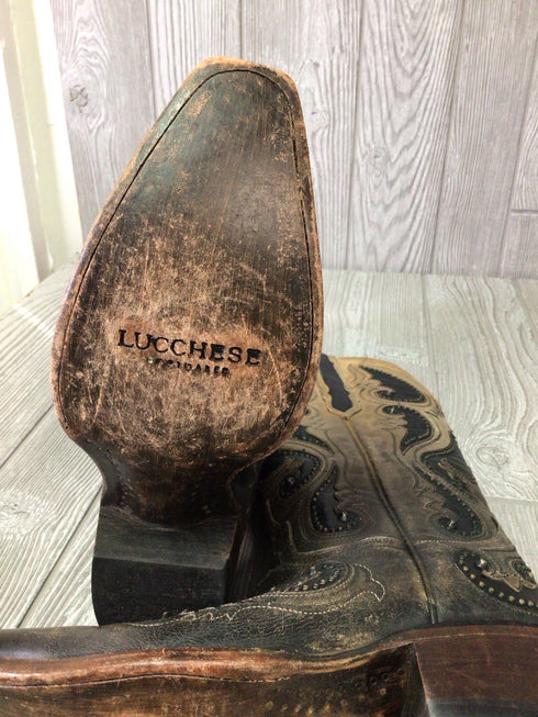 Lucchese Gemma Snip toe Boots Size 8.5